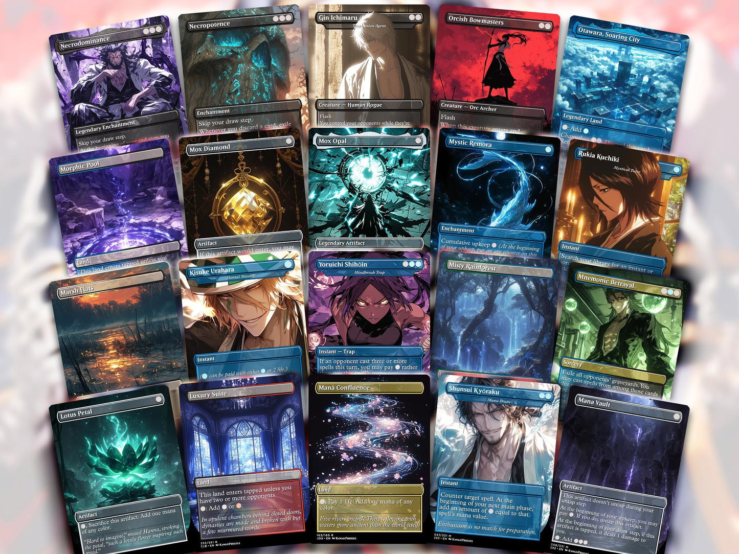 Bleach MTG Deck - Kess EDH | Premium Tainted Kess | Custom Competitive 99.95 Cards