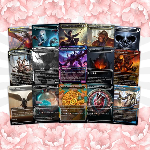 Diablo Demon Tribal Reanimator – Commander EDH | 105+ Custom Proxy Cards