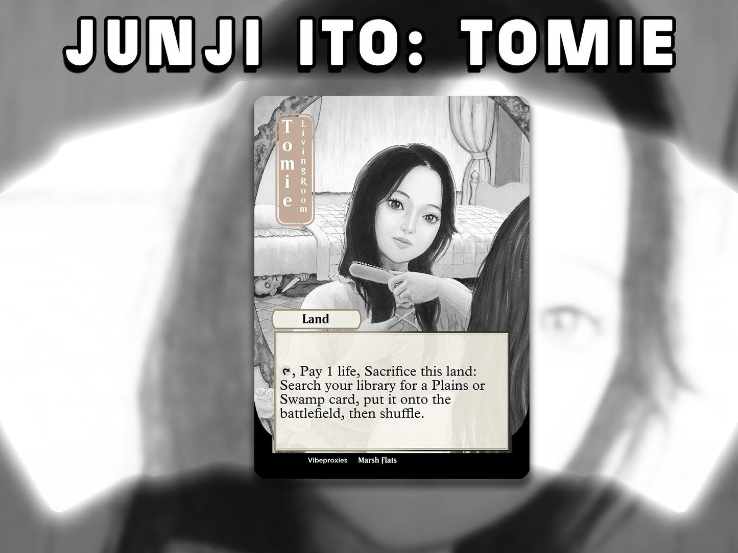 Junji Ito Deck - Tomie MTG Proxies - Commander Deck - Magic The Gathering - 100 Custom Cards Deck - CEDH