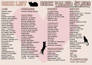 Atraxa Grand Unifier Proxy Commander Deck, 100 Cards + 3 Free Tokens | Cute Custom Full Art | MuraProxyArt