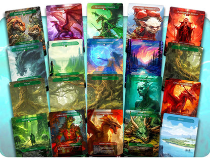 Miirym Dragon Tribal - 100 Proxy Cards - Commander EDH Deck - High Quality Altered Cards - Full ManaFlame Deck