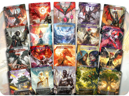 Kaalia Big Creatures - 120 Proxy Cards - Commander EDH Deck - High Quality Altered Cards - Full ManaFlame Deck