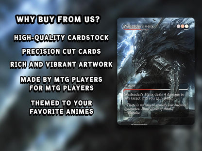 Berserk Fan Deck – Isshin Commander Deck - Anime Proxy – EDH 99.95+ Cards – Custom Fan Deck