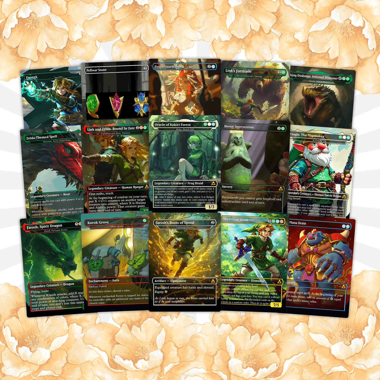 Saviors of Hyrule – 99.95 Card Zelda Themed Commander | Custom MTG Proxy EDH