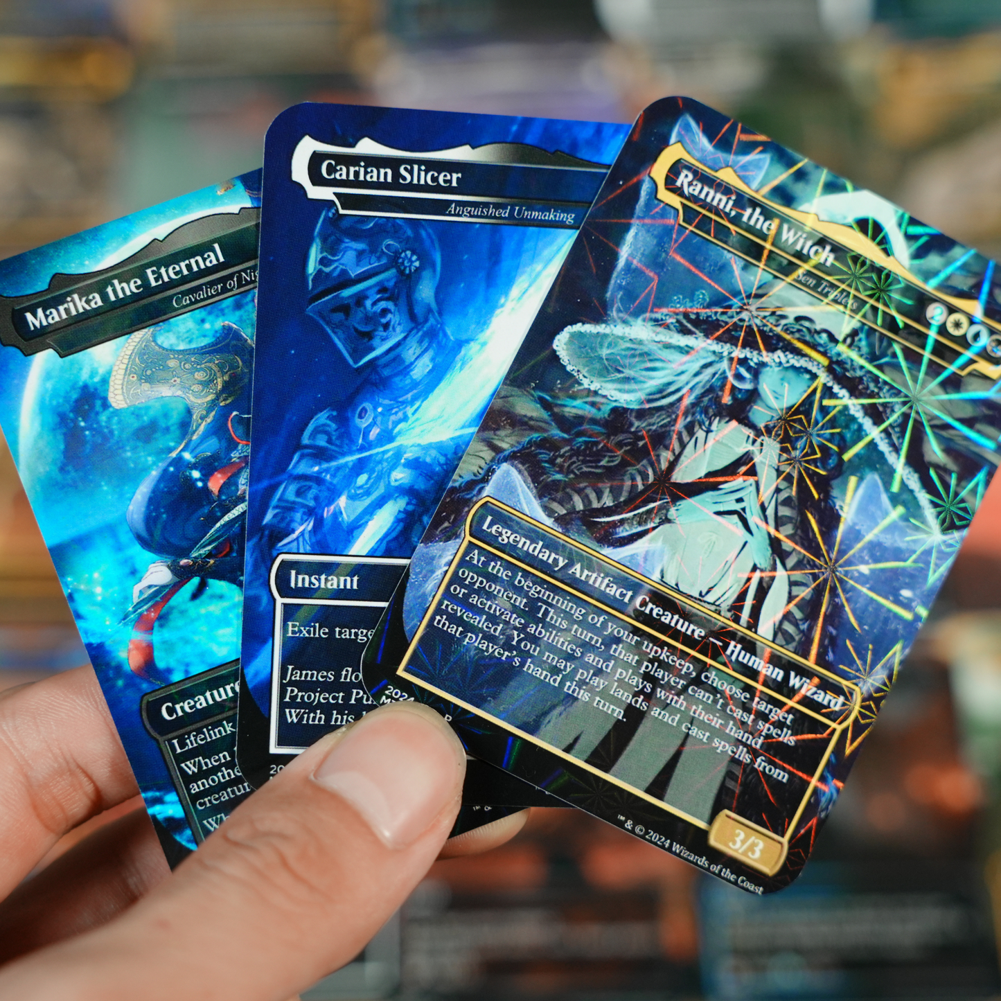 Elden Ring Commander  | Dual-Commander Azorius Control Voltron | 99.95+ Custom Proxy Cards | Mystic MTG