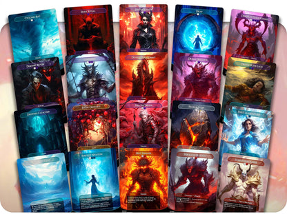 Be'lakor Demon Tribal - 100 Proxy Cards - Commander EDH Deck - High Quality Altered Cards - Full ManaFlame Deck