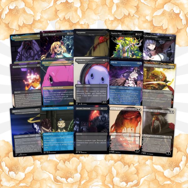 Overlord Zombie Tribal Commander | Anime-Inspired Custom Proxy EDH | 100+ Cards