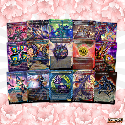 Yu-Gi-Oh MTG EDH Commander Proxy Deck - Dark Magic! - Wizards - 99.95 Cards, 8 Tokens - Magic - Gathering - Yugioh - Proxies - Orica