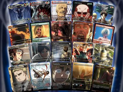 Walls Will Fall – An Attack on Titan EDH Commander Deck