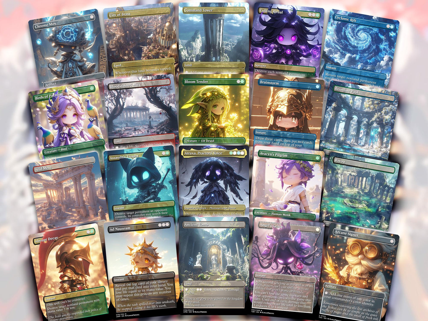 Greek Gods MTG Deck - Atraxa EDH | Premium The Evolution | Custom Competitive 99.95+ Cards