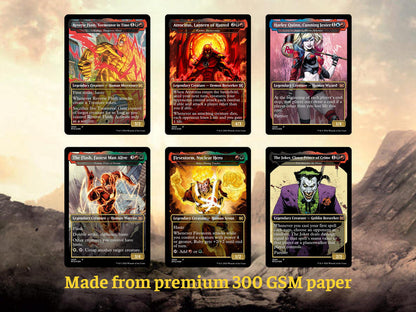 DC Commander Deck • Superman • Forge a New Legacy in the MTG Multiverse! • Custom MTG Cards • Premium Proxy Cards • Complete EDH Deck