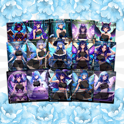 Alela Faeries Anime Waifu Proxy Commander Deck Special Edition Custom EDH Deck English High Quality Cards