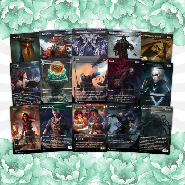 Witcher Themed Commander – Golgari Control & Death Triggers | 110+ Card EDH Proxy