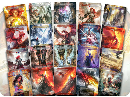 Kaalia Big Creatures - 120 Proxy Cards - Commander EDH Deck - High Quality Altered Cards - Full ManaFlame Deck