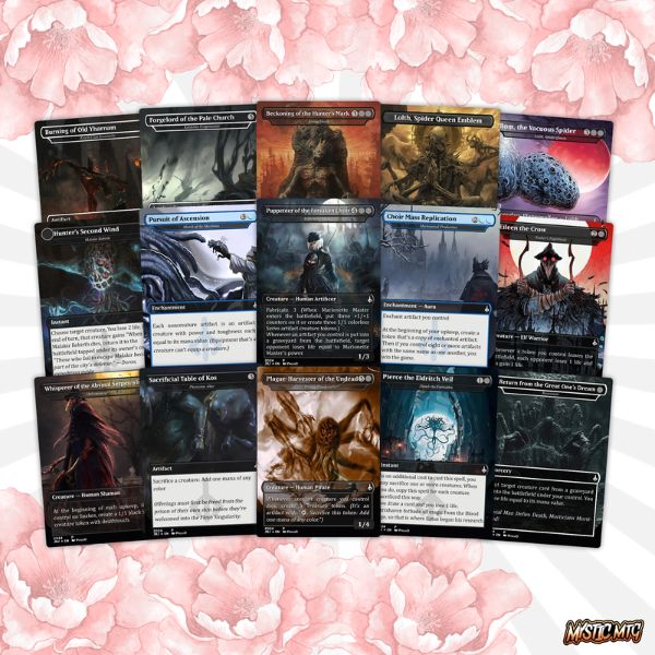 Bloodborne Themed Commander Proxies • Aristocrat & Artifact Combo • 120+ Unique Custom MTG Proxy Cards for EDH