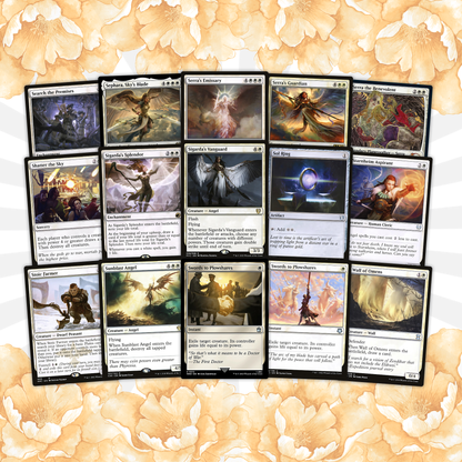 Avacyn, Angel of Hope ANGEL TRIBAL Magic MTG Custom Commander Deck