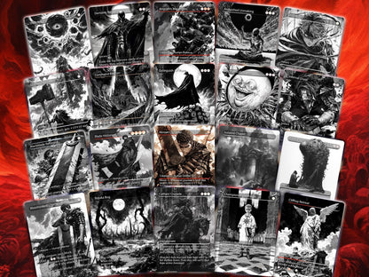 Berserk Fan Deck – Isshin Commander Deck - Anime Proxy – EDH 99.95+ Cards – Custom Fan Deck