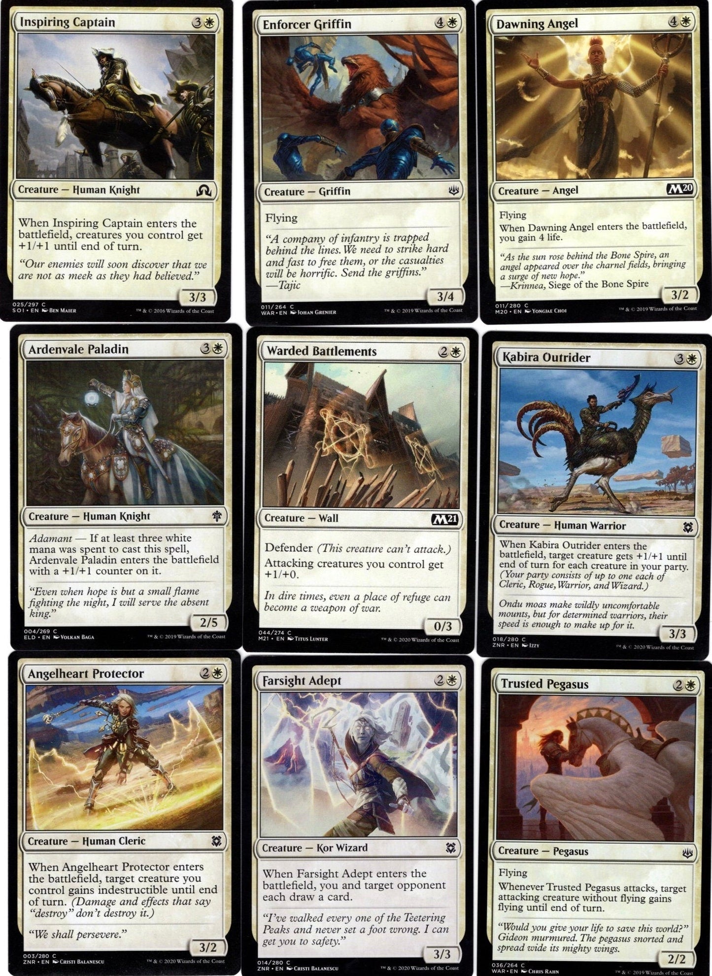 INDESTRUCTIBLE ANGELS-99.95 card MTG Deck-Commander-Magic the Gathering-Avacyn-Ready to Play