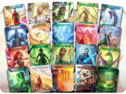 Jodah Legends Tribal - 120 Proxy Cards - Commander EDH Deck - High Quality Altered Cards - Full ManaFlame Deck