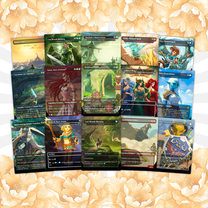 Saviors of Hyrule – 100 Card Zelda Themed Commander | Custom MTG Proxy EDH