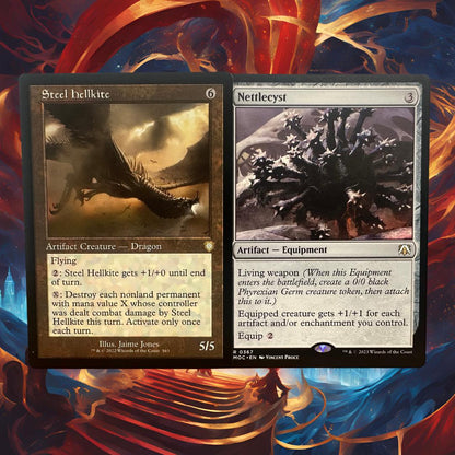 MTG Commander Deck EDH Deck Iron Man, Titan of Innovation 100 Magic Cards Custom Deck Izzet Artifacts Marvel