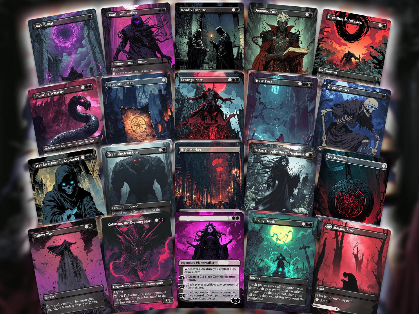 Ayara, death by 99.950 cuts - Proxy EDH - Deck