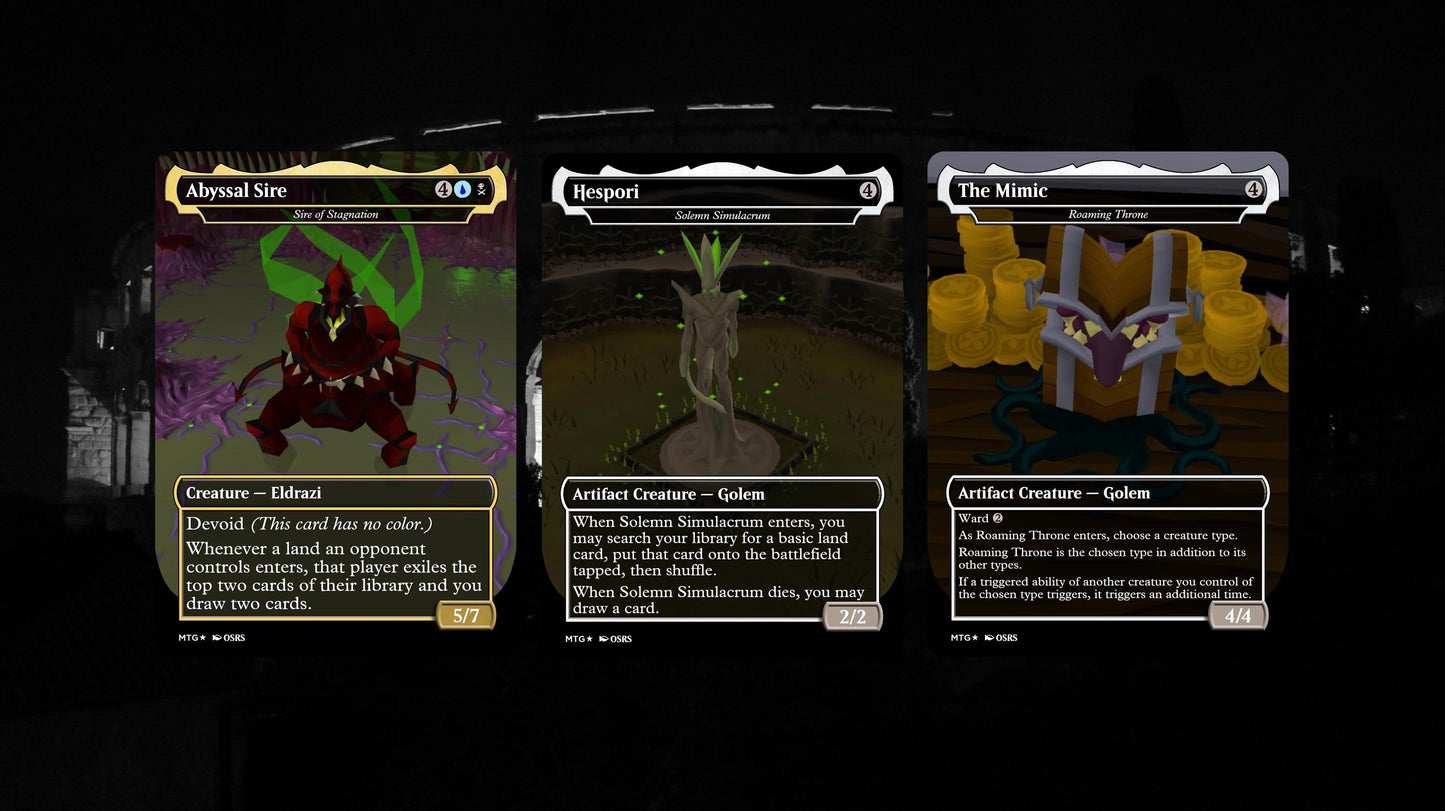 Vardorvis/Nex / Ulamog, Fused Atrocity - Eldrazi Commander Deck - OSRS Themed MTG Inspired Proxy Cards - Oldschool Runescape MTG Custom Deck