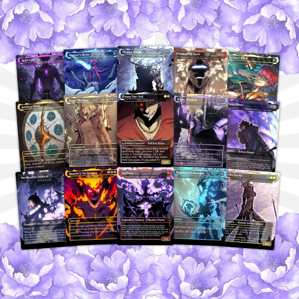 Solo Leveling Commander | Jinwoo Sung MTG Proxy EDH | Custom Anime-Inspired MTG