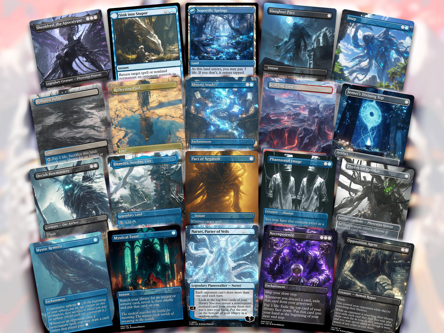 Mythological Creatures MTG Deck - Captain N'ghathrod EDH | Premium Deck | Custom Competitive 100+ Cards