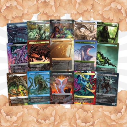 The First Sliver Custom Commander Deck - Proxy - Perfect Magic Gift - Tokens Included - Sliver Tribal Deck - Premium 110 card EDH Deck