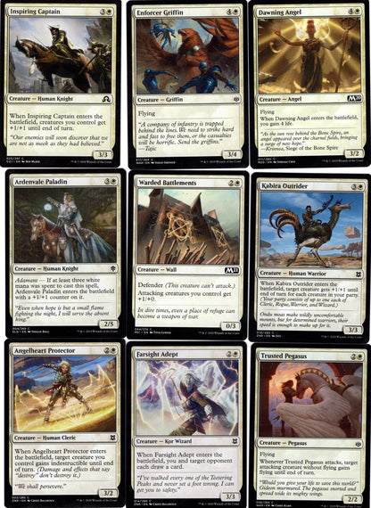 INDESTRUCTIBLE ANGELS-100 card MTG Deck-Commander-Magic the Gathering-Avacyn-Ready to Play