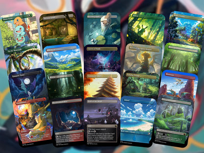 The Ur-Dragon EDH Proxy Deck - Pokémon Art, Tarkir Dragonstorm, Dragon Tribal Commander