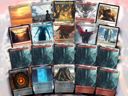 Attack on Titan MTG Deck - KALEMNE EDH Premium Custom Competitive 99.95+ Cards