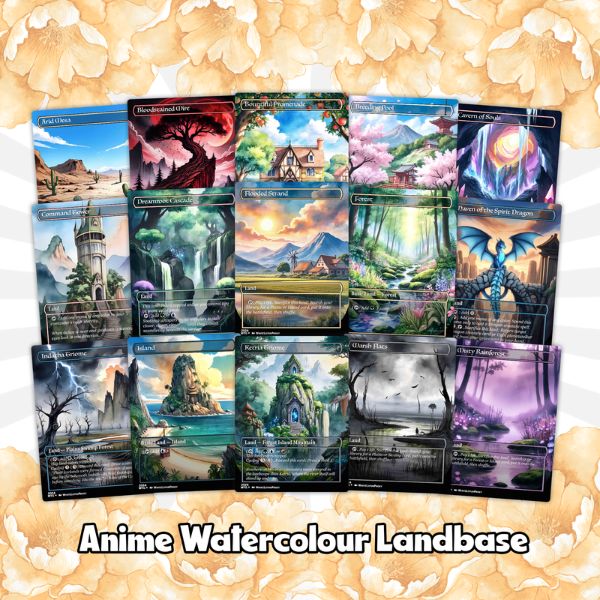 The Ur-Dragon Anime Waifu Commander | Custom Proxy EDH Dragon Tribal | Mystic MTG