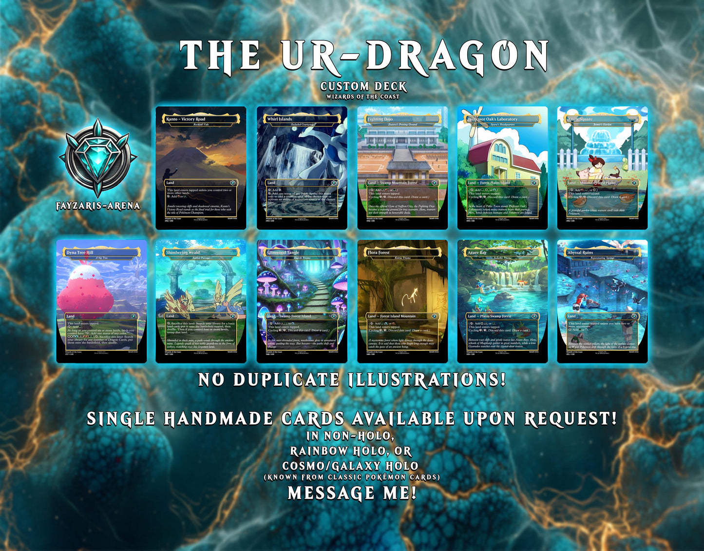 The Ur-Dragon MTG Proxy Commander Deck