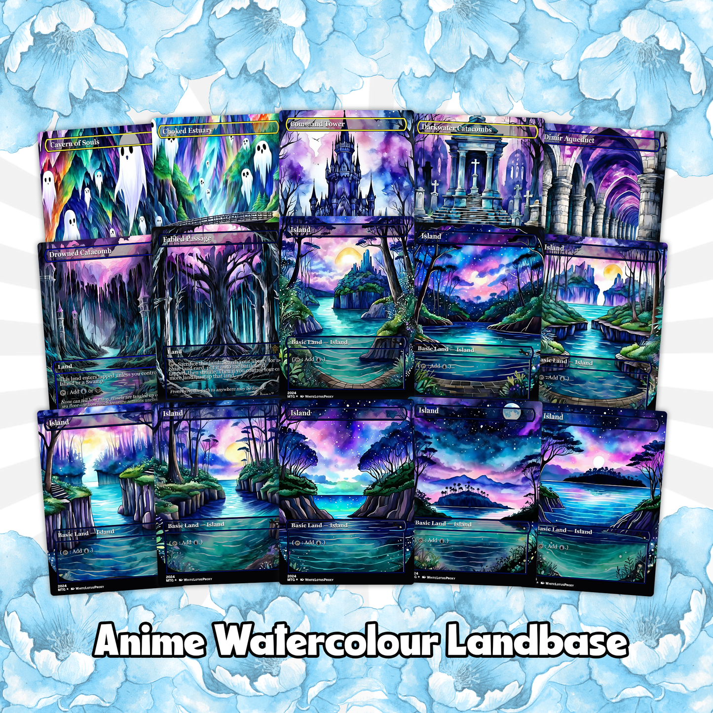 Alela Faeries Anime Waifu Proxy Commander Deck Special Edition Custom EDH Deck English High Quality Cards