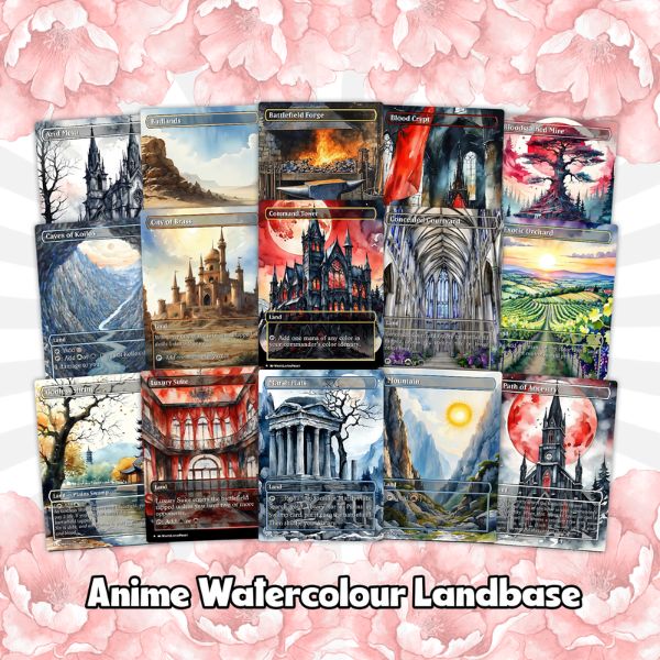 Vampire Tribal Anime Waifu – Custom Proxy Commander EDH | MTG Fan-Made Cards0