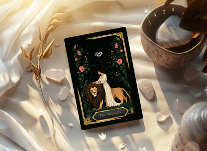 Arcane Moon Tarot Deck, Tarot Card Deck, Tarot Deck with Guidebook, 78 Card Tarot Cards, Custom Tarot Deck