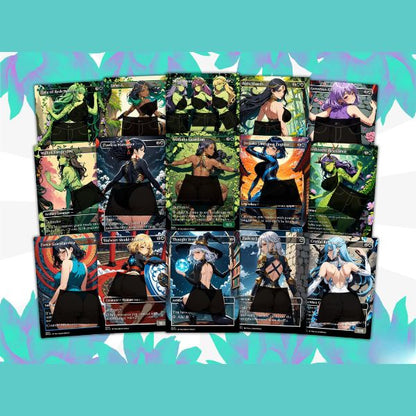 Arcades Defender Tribal Anime Waifu Commander | Custom EDH Proxy | High-Quality MTG Cards