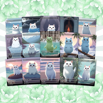 Millicent Spirit Tribal Proxy Commander Deck, 100 Cards + 6 Free Tokens | Cute Custom Full Art | MuraProxyArt