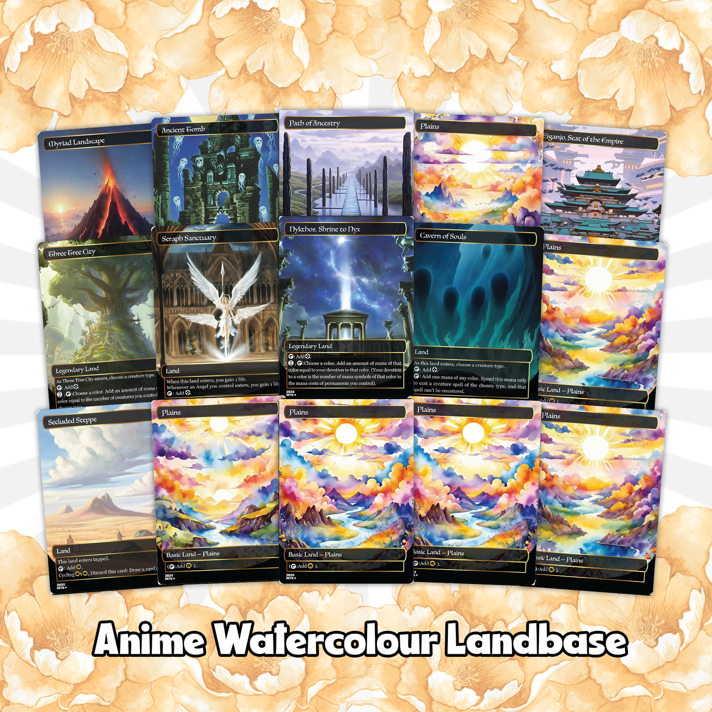 Curse Tribal Anime Waifu Ready to Play Proxy Commander Deck Custom Proxy EDH Curse Tribal English High Quality Cards