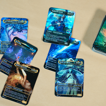 Elden Ring Commander  | Dual-Commander Azorius Control Voltron | 99.95+ Custom Proxy Cards | Mystic MTG