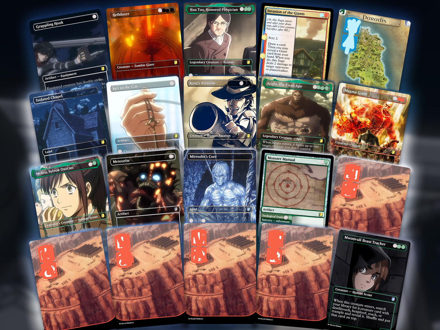 Walls Will Fall – An Attack on Titan EDH Commander Deck