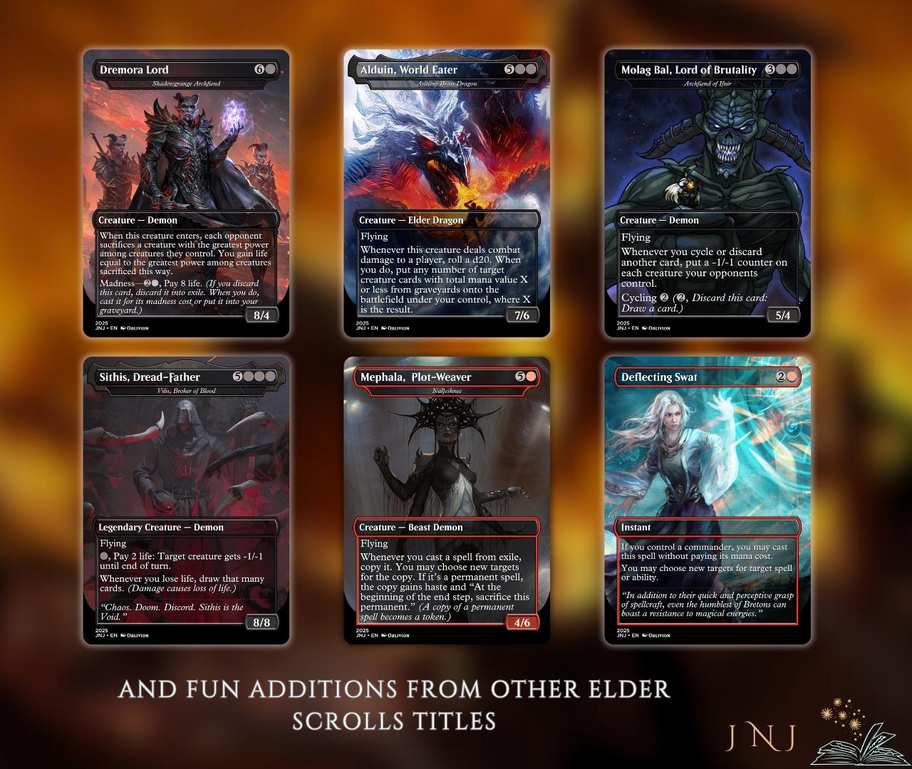 Oblivion Themed Commander Deck Proxies, Rakdos Madness, 99.95+ Unique Cards, Quality Custom Card Proxy Replicas for Commander EDH