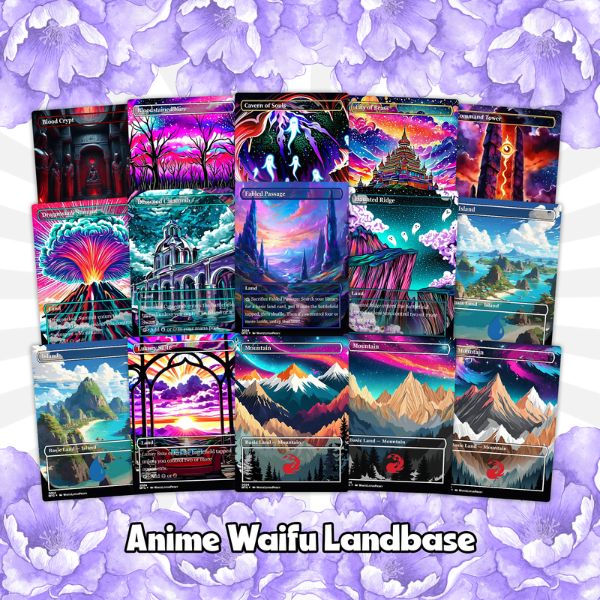 Demon Tribal Anime Waifu Commander | Special Edition Custom EDH | High-Quality MTG Proxy