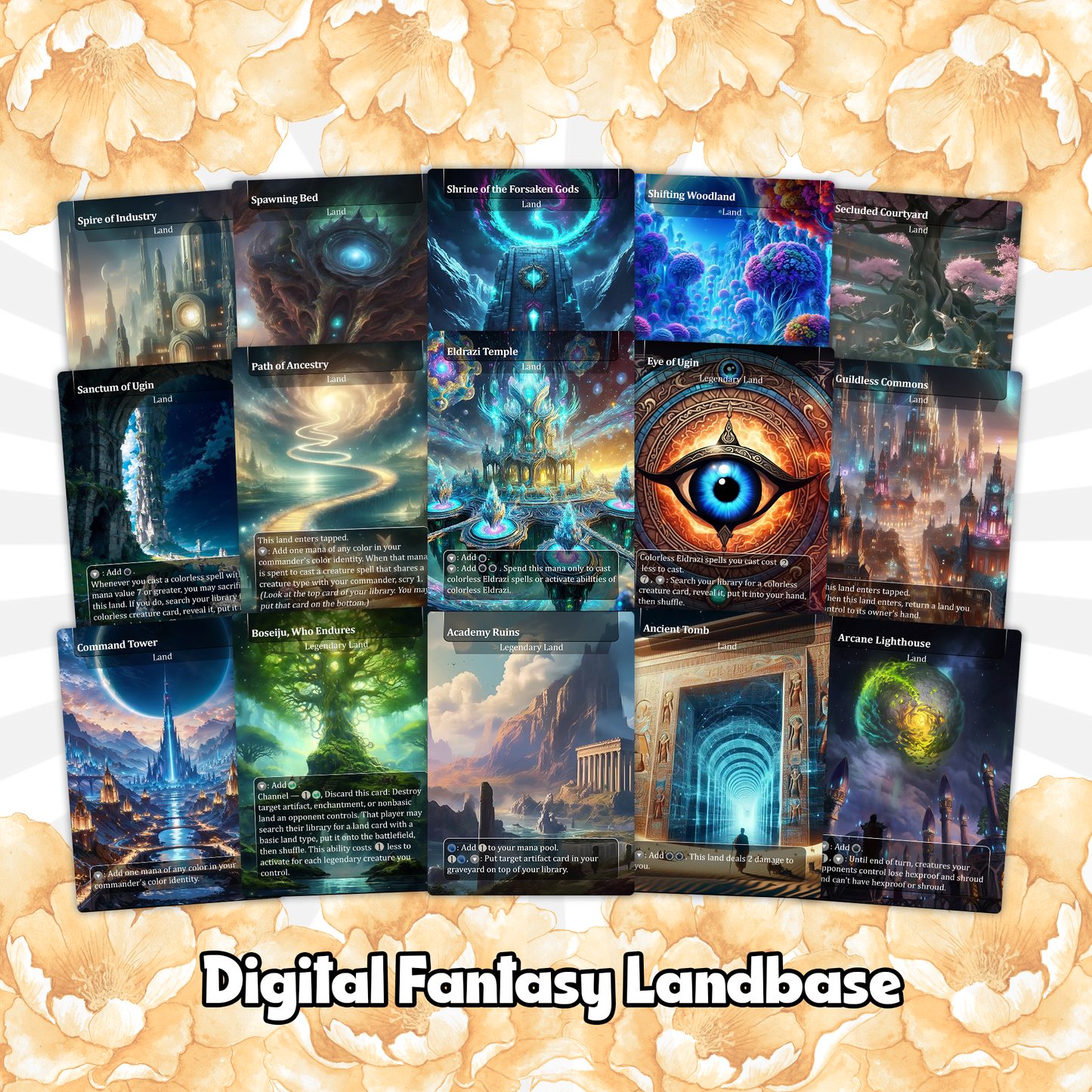 Eldrazi, totaling 108 Proxies, three commanders Ulalek, Azlask, and Zhulodock, Bonus Lands