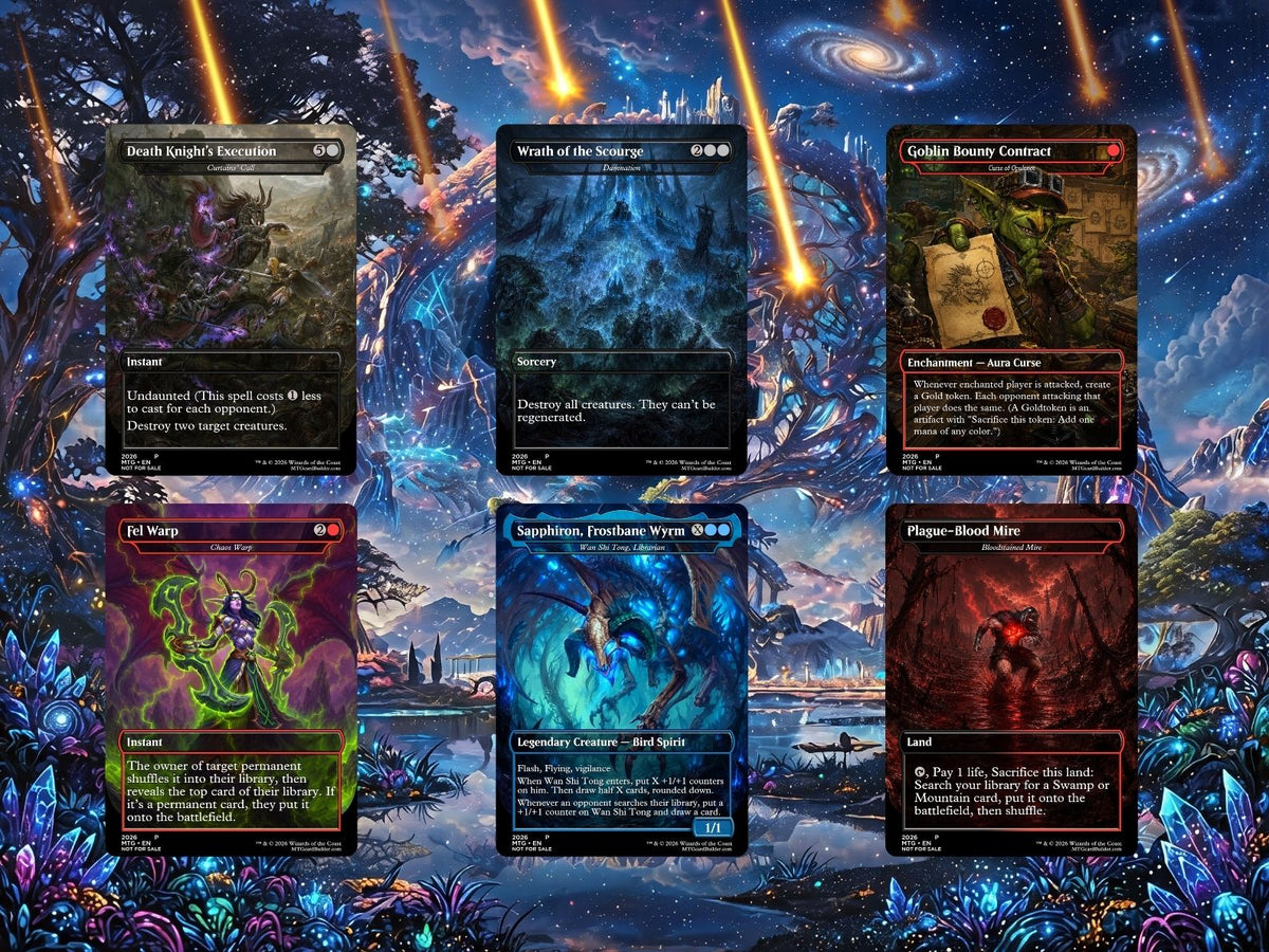 | New | Redemption of Arthas Lich King Commander Deck | 106-Card | ProxyTCG