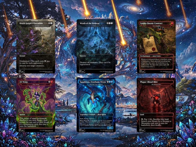| New | Redemption of Arthas Lich King Commander Deck | 106-Card | ProxyTCG