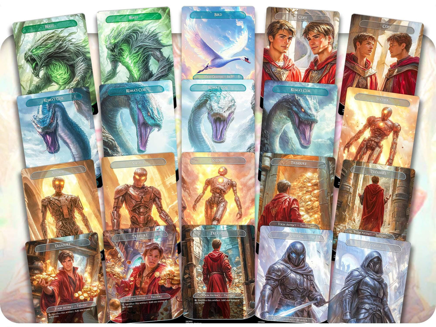 Jodah Legends Tribal - 120 Proxy Cards - Commander EDH Deck - High Quality Altered Cards - Full ManaFlame Deck