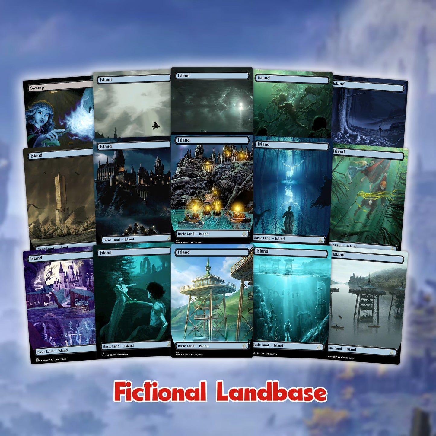 Mystic MTG | Voldemort’s Legion – Custom Commander EDH Deck – 99.95+ Cards | Magic-Inspired Proxy